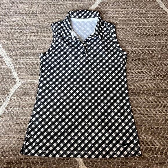 Nike checkered polo tank sz XS - Picture 1 of 3